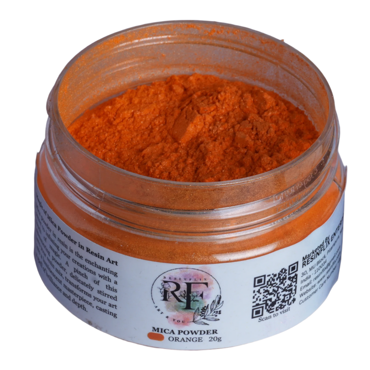 Mica Powder Orange