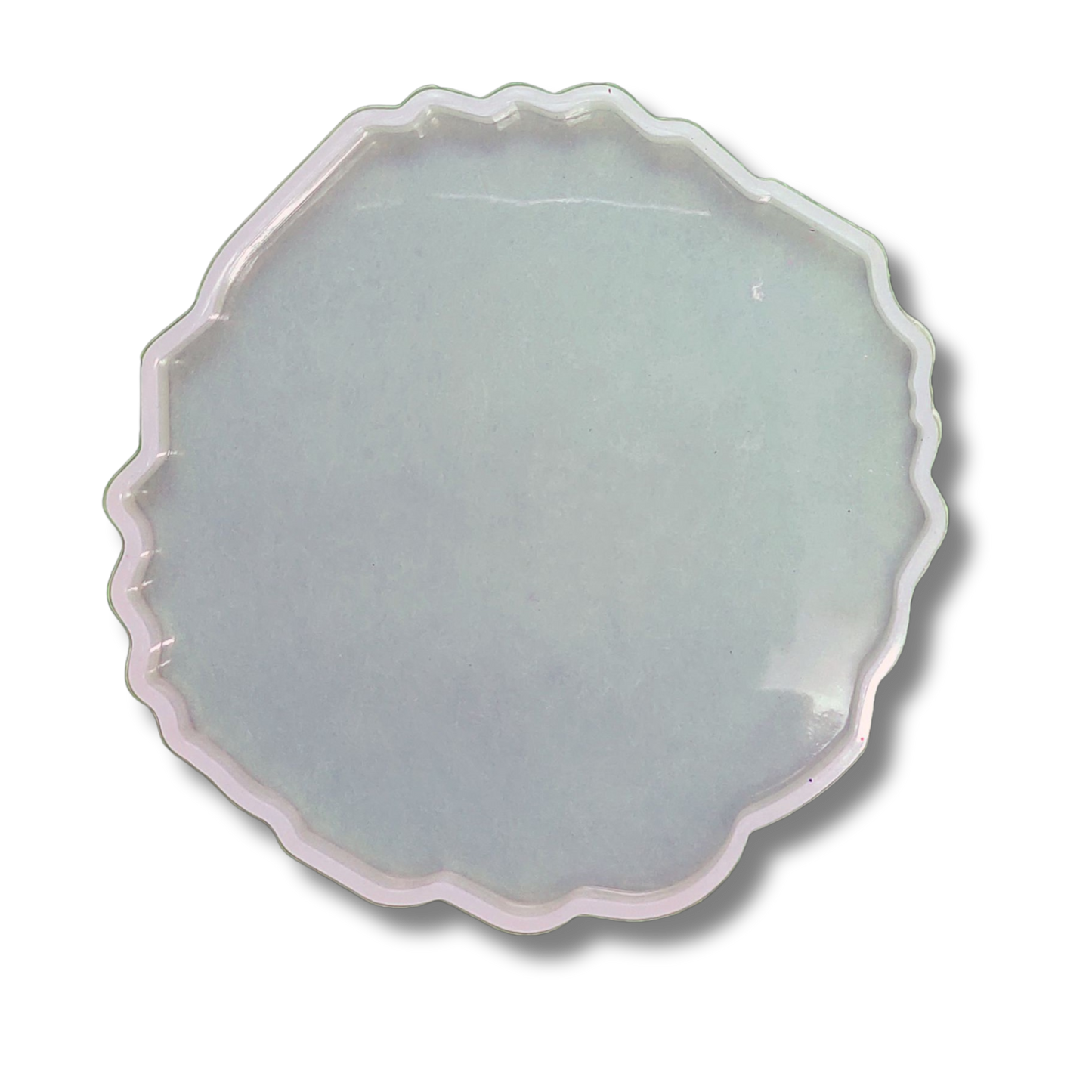 4" Agate Round Coaster Mould