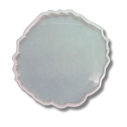 4" Agate Round Coaster Mould