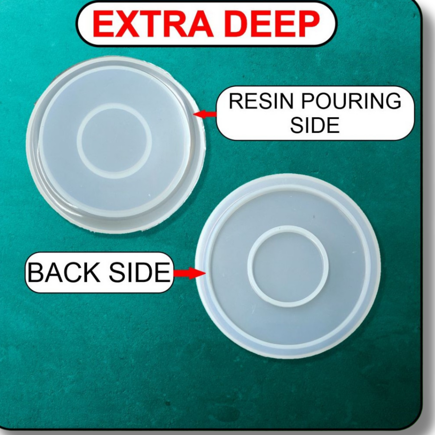 Round With Boundary (Extra Deep) Mould