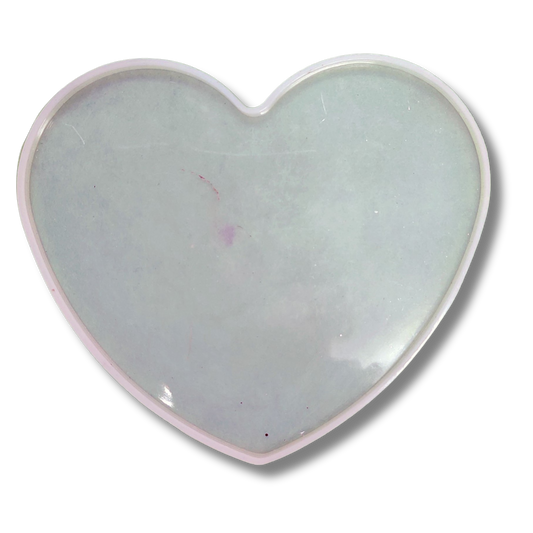 4.5" Heart Coaster Mould