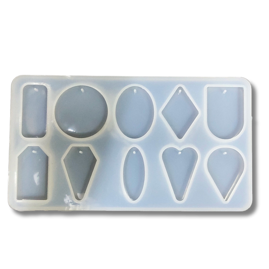 10 Cavity Pendant Jewellery Mould