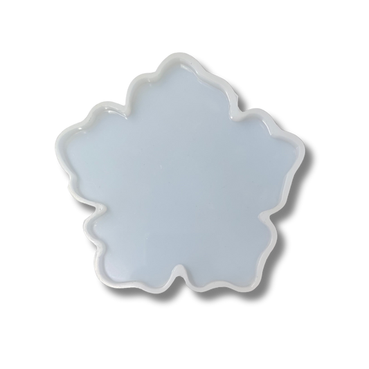 5 Kali Plain Flower Coaster Mould