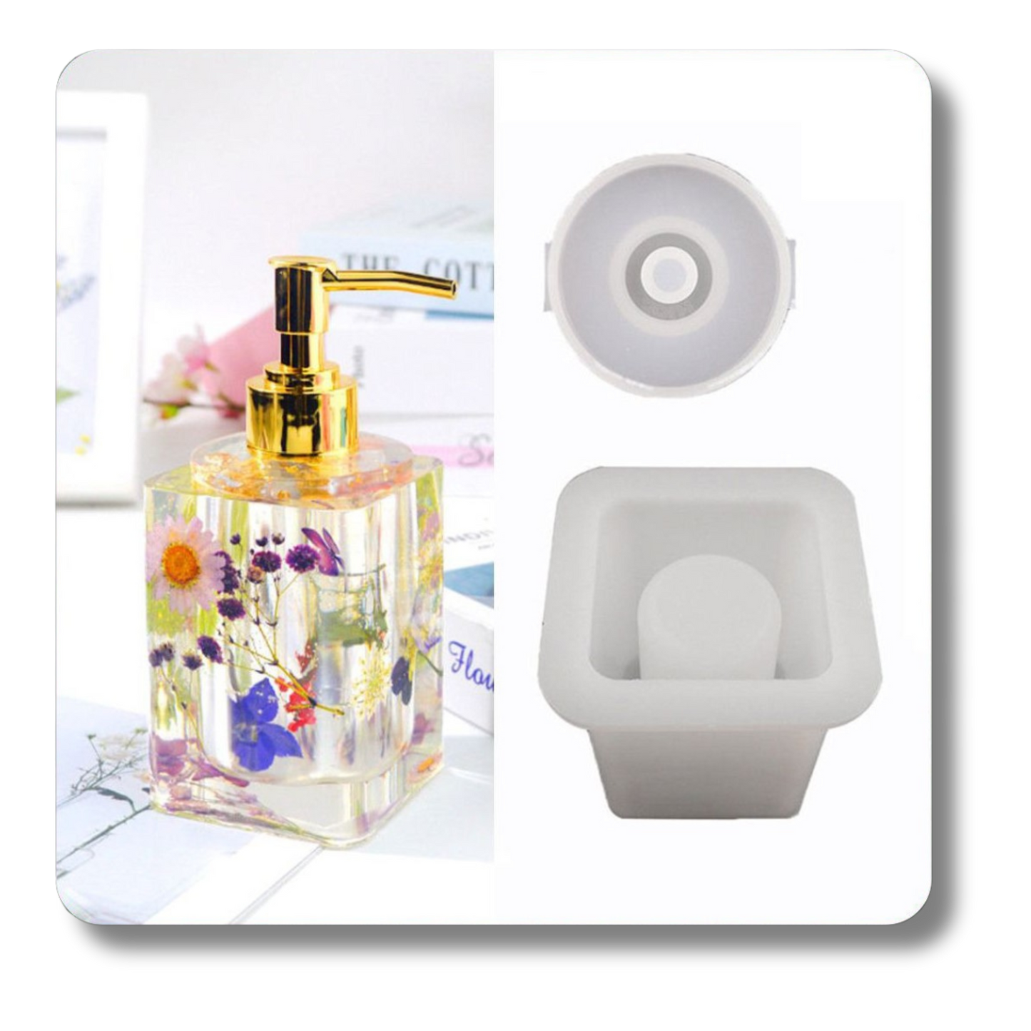 Square Soap Dispenser Mould