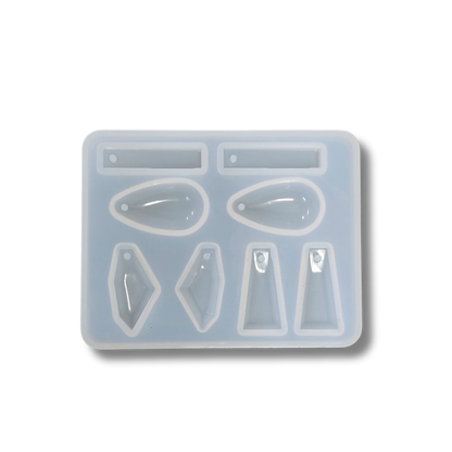 8 Cavity Jewellery Earring Mould