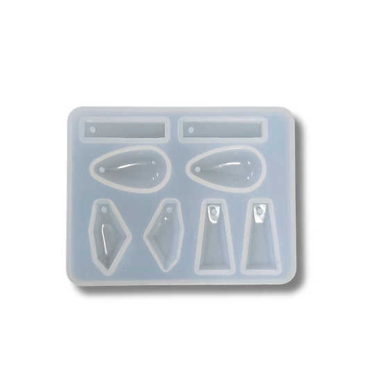 8 Cavity Jewellery Earring Mould