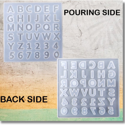 Abcd Alphabet Medium Mould