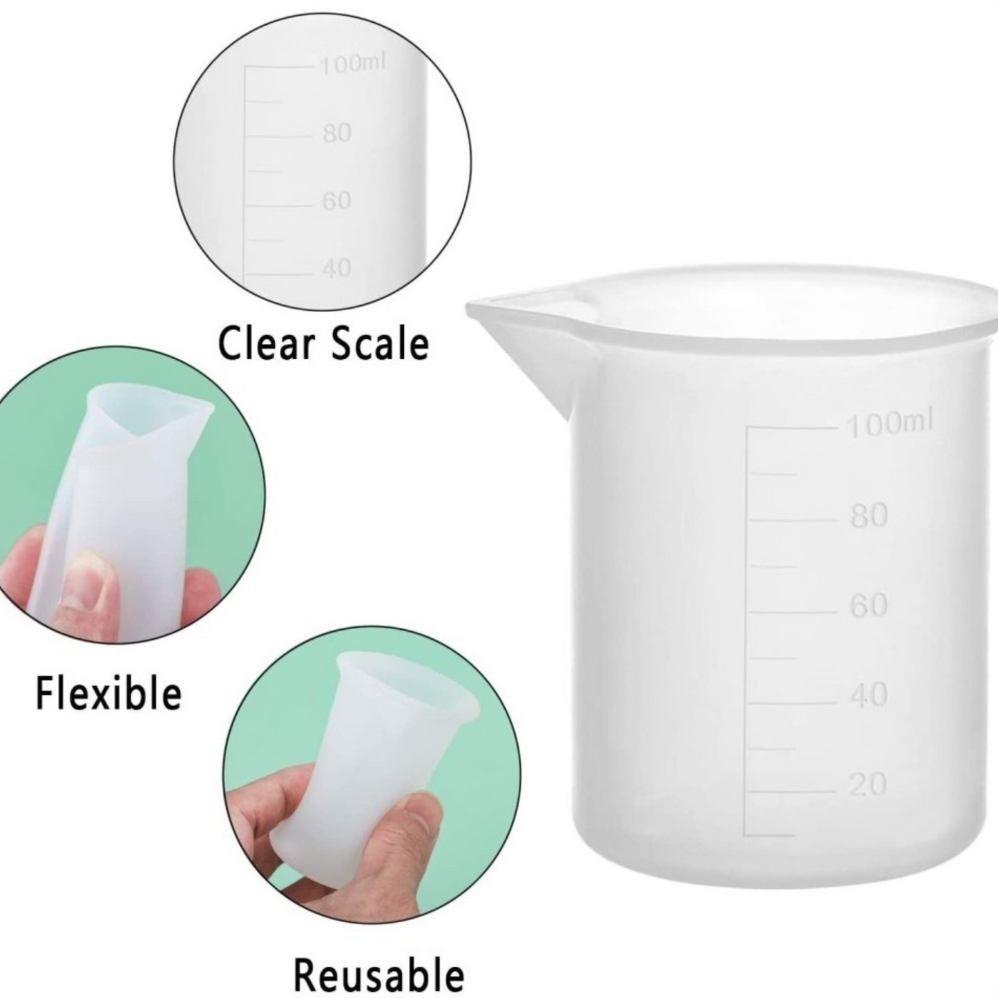 100ML Measuring & Mixing Cup