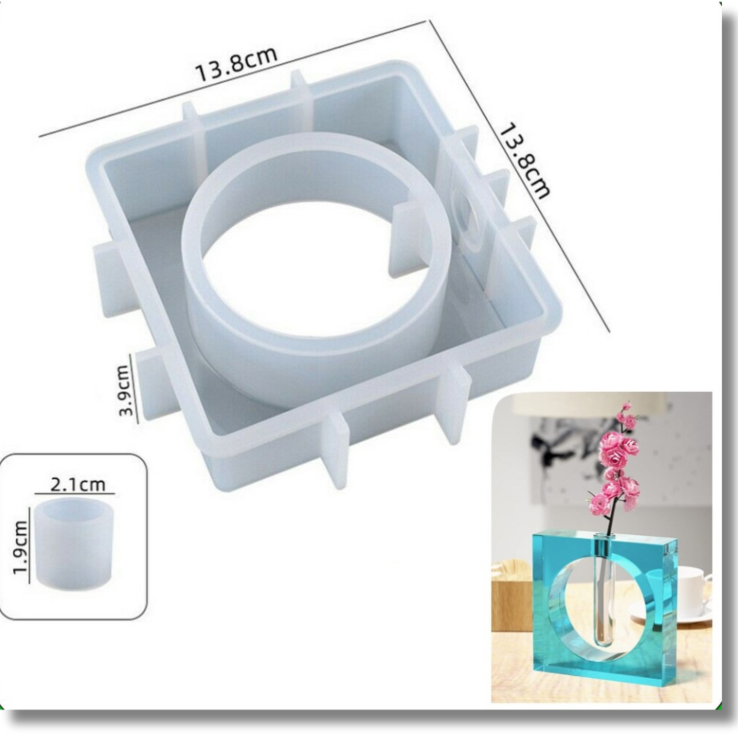 Square Tube Planter Mould