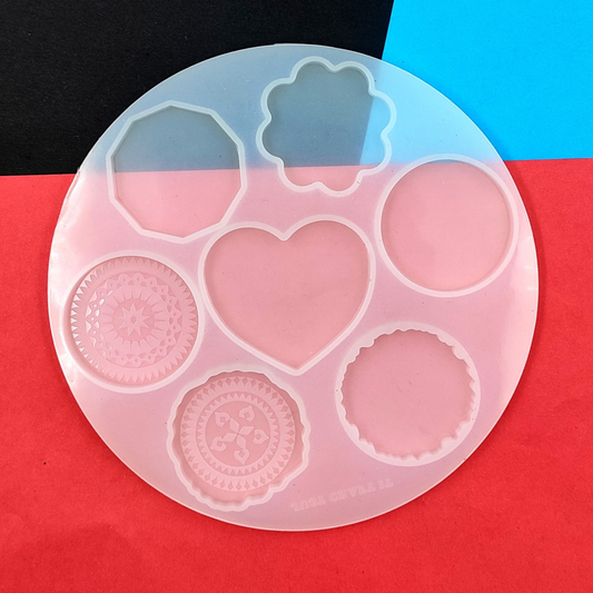 7 Cavity Pop Socket, Pendant & Keychain Mould