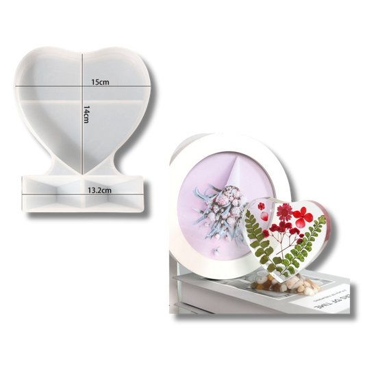 Big Heart Photo Frame Mould