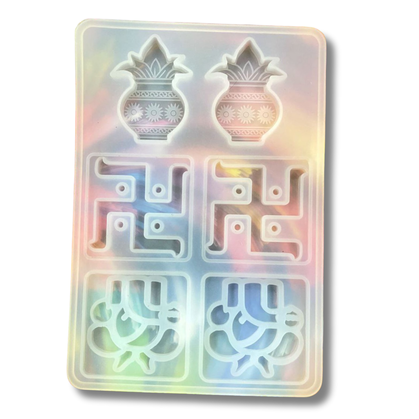 Ganesh & Swastik Religious Mould