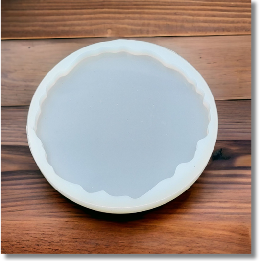 3" Round Agate Coaster Mould