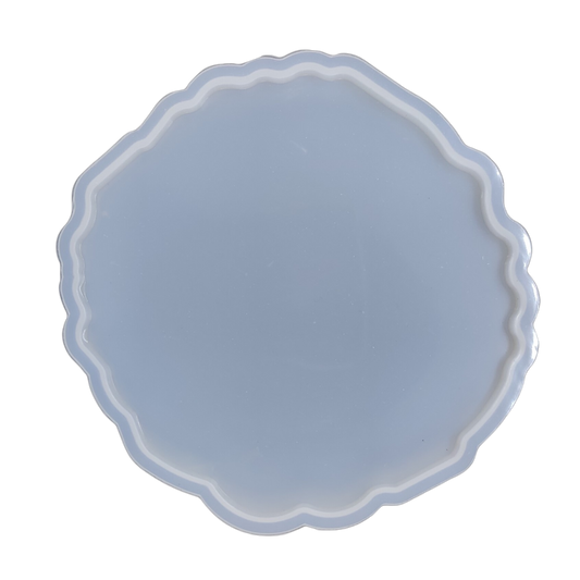 4.6" Round Agate Coaster Mould