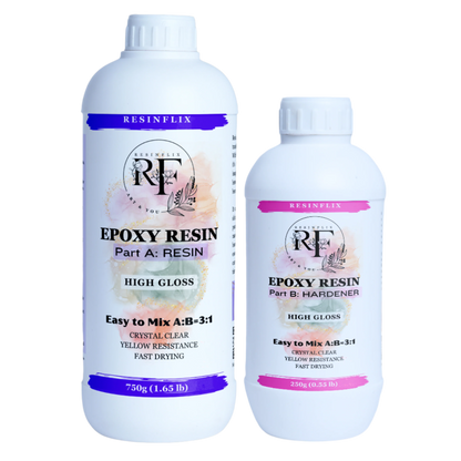 Epoxy Resin 3:1 High Gloss - 5 Kg