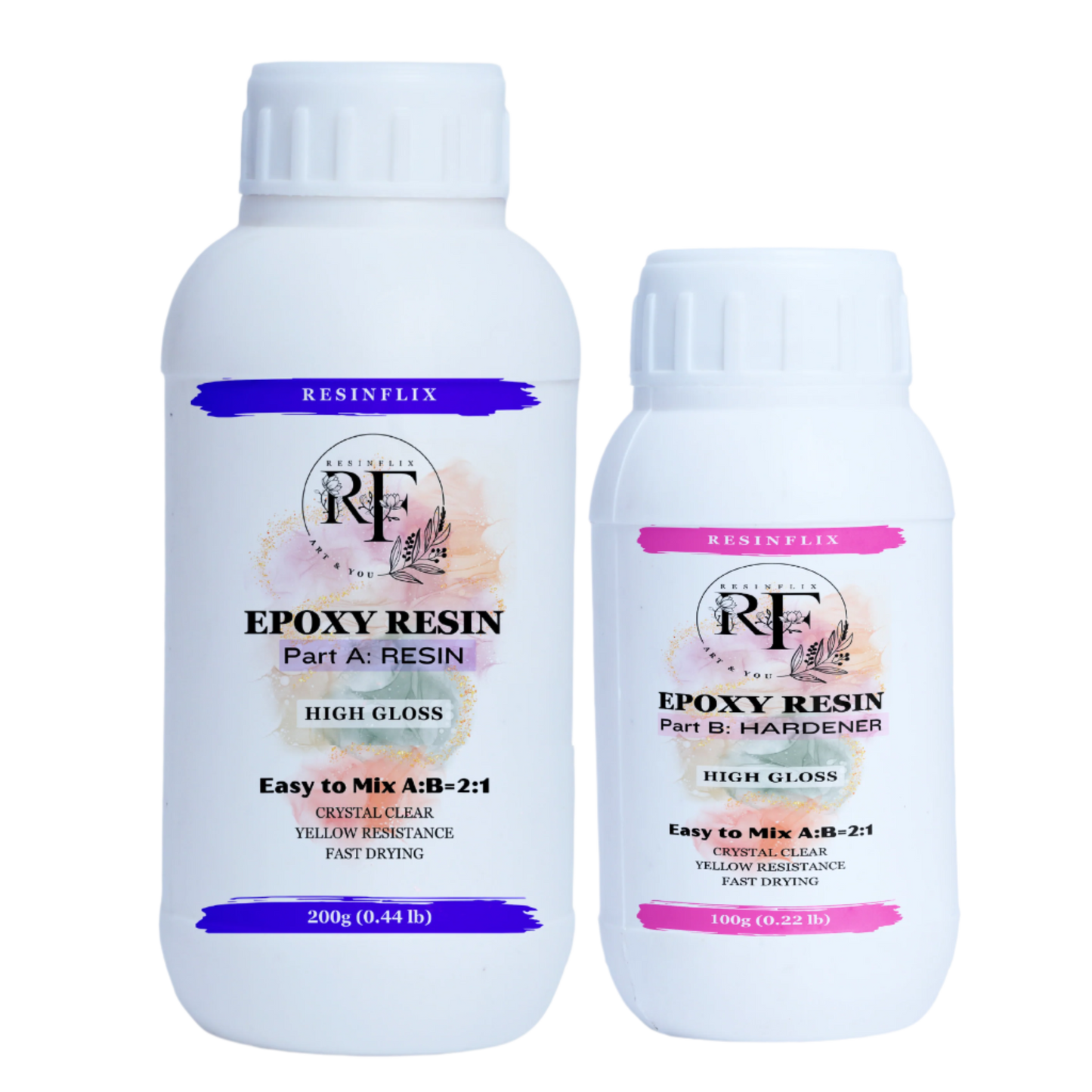 Resinflix Epoxy Resin 2:1 High Gloss - 1.5 Kg