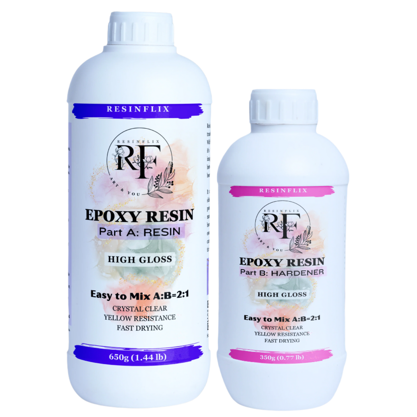 Resinflix Epoxy Resin 2:1 High Gloss - 1.5 Kg