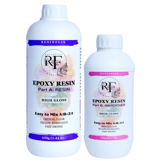 Resinflix Epoxy Resin 2:1 High Gloss - 1.5 Kg